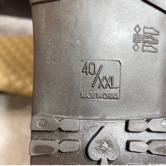 NWOT ☔️ Rain Boots Tan Size EU 40 - Picture 6 of 6